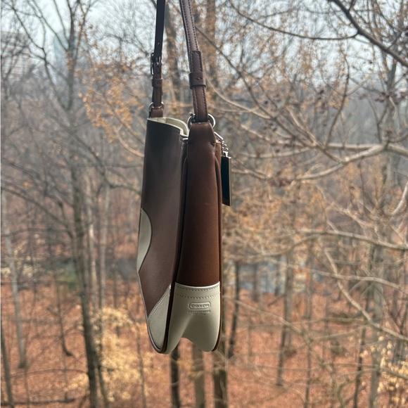 Vintage Coach Legacy Slim Shoulder Bag | 8148 | Metal Handtag | 2000 | GUC - Picture 4 of 12